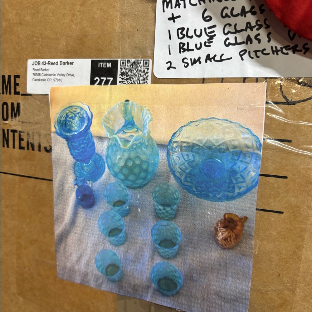 Fender Blue Glass Art Collection